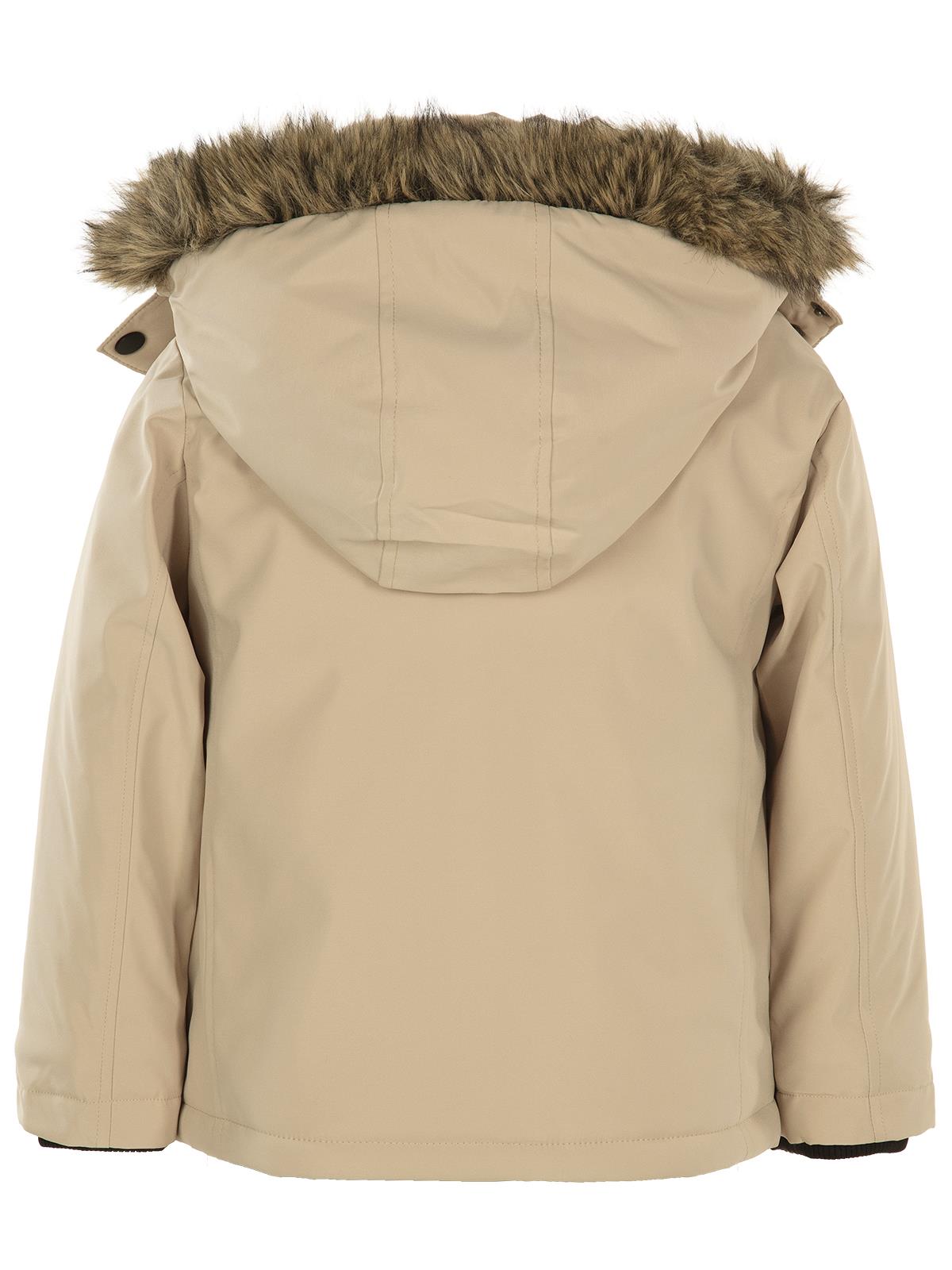 Civil Boys 4 Cepli Kürklü 10-13 Yaş Parka - Bej