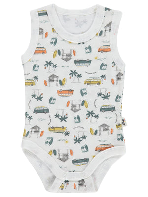 Civil Baby Safari Empirme 0-24 Ay Çıtçıtlı Badi - Ekru