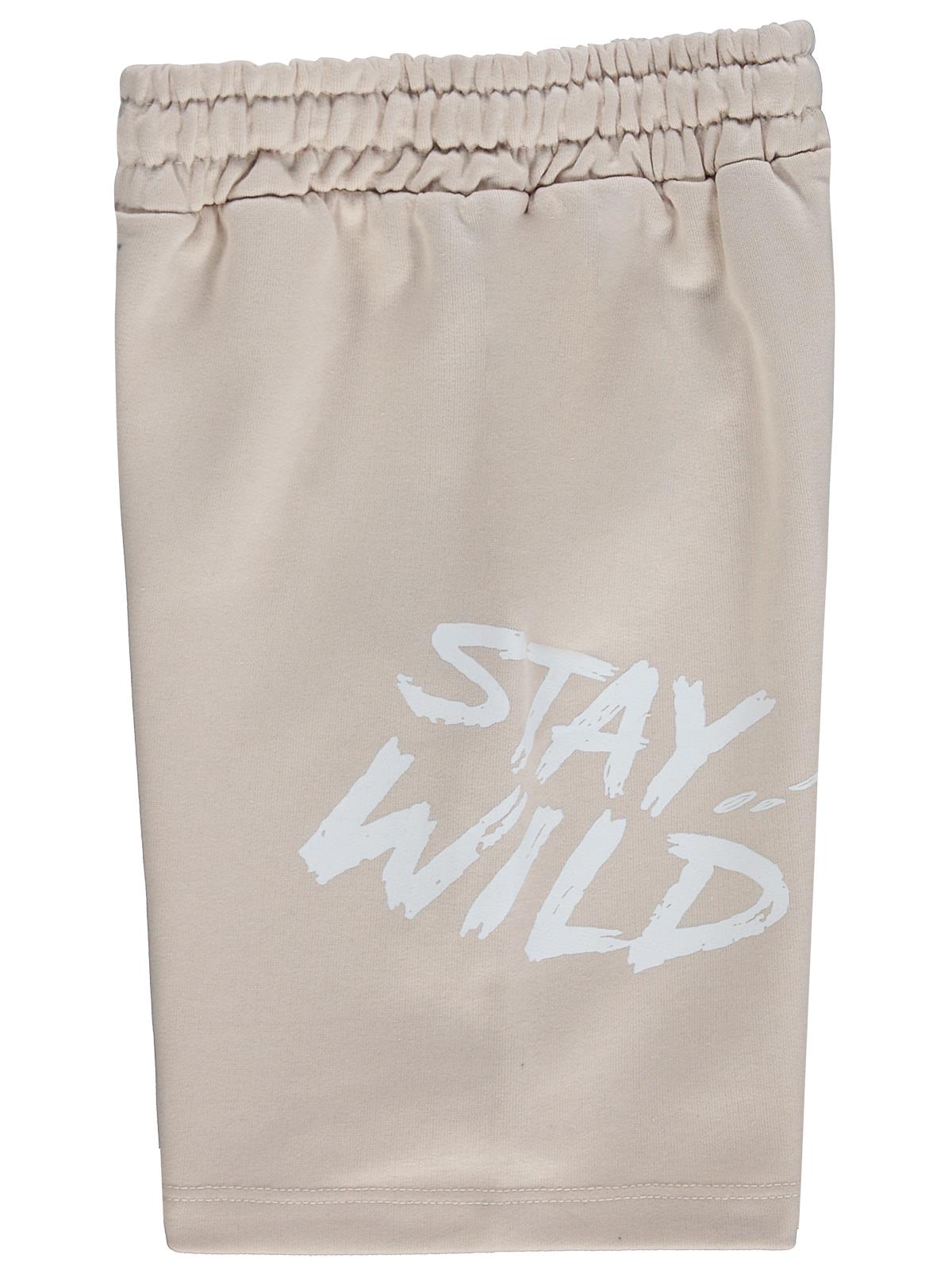 Civil Boys Stay Wild Baskılı 10-13 Yaş Kapri - Bej