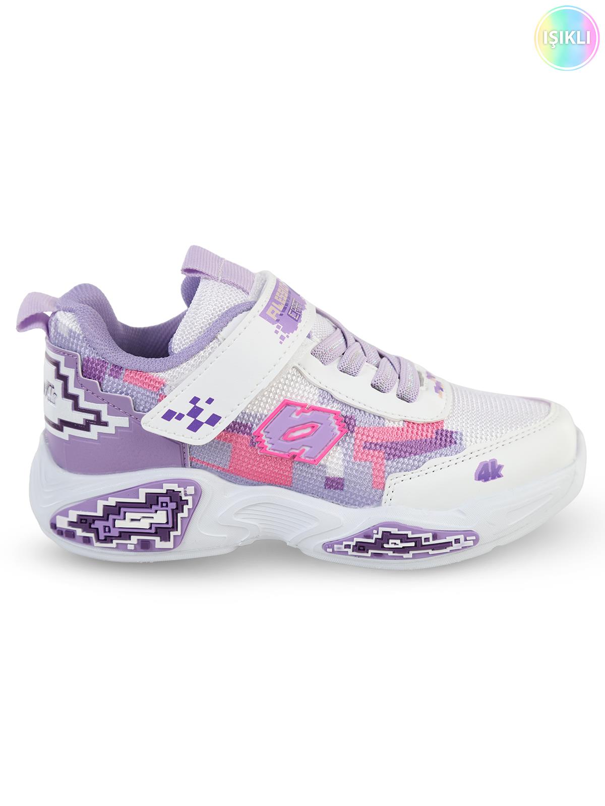Alessio 31-35 Numara Spor Ayakkabı - Beyaz