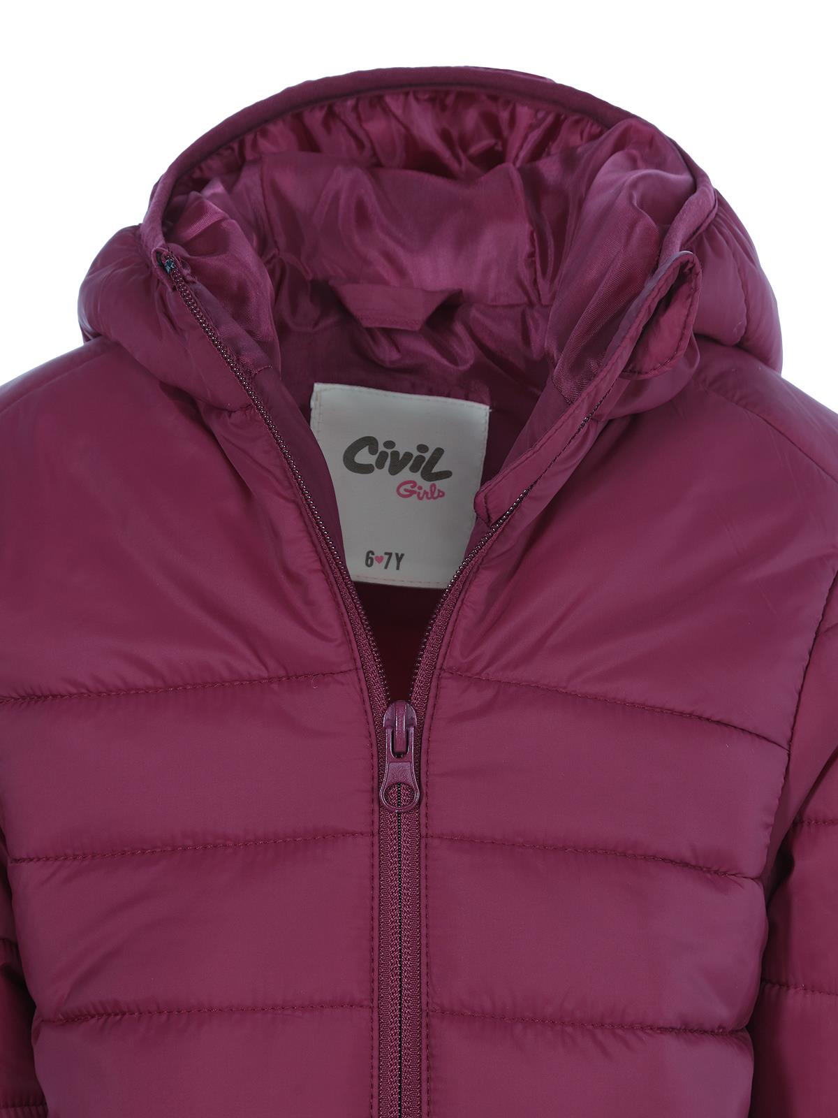 Civil Girls Basic 10-13 Yaş Mont - Bordo
