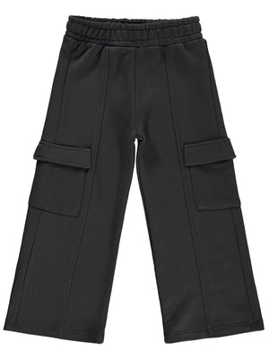 Civil Girls Kargo Cepli 10-13 Yaş Eşofman Altı - Gri