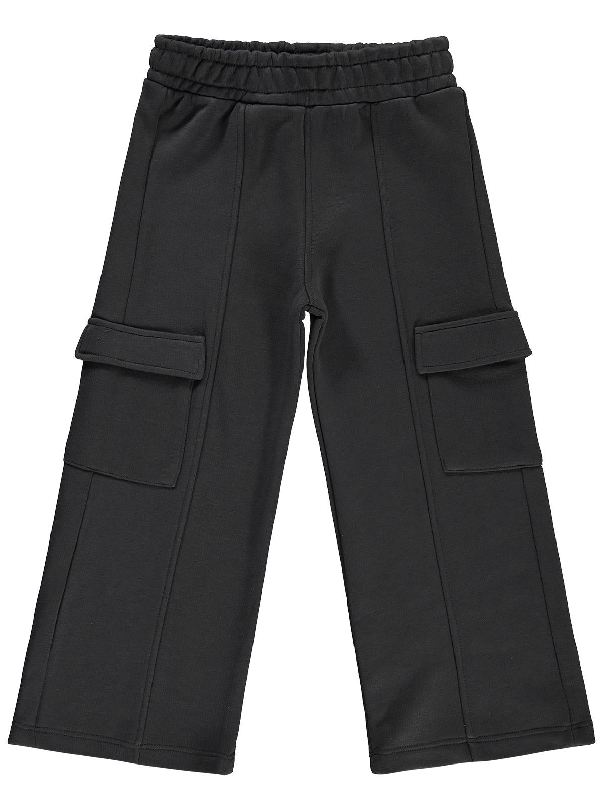 Civil Girls Kargo Cepli 6-9 Yaş Eşofman Altı - Gri