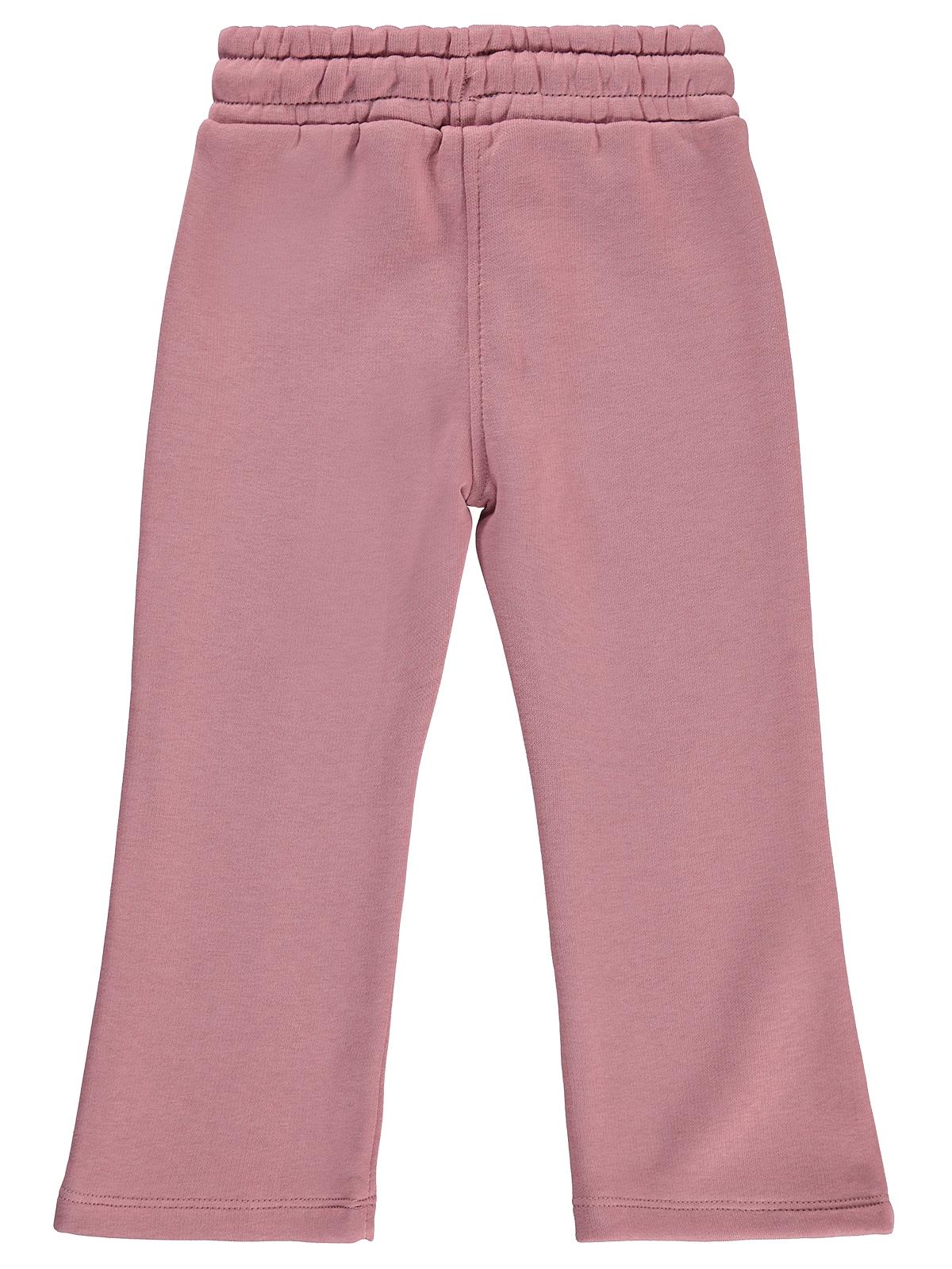 Civil Girls Kalp Nakışlı 2-5 Yaş Eşofman Altı - Pembe
