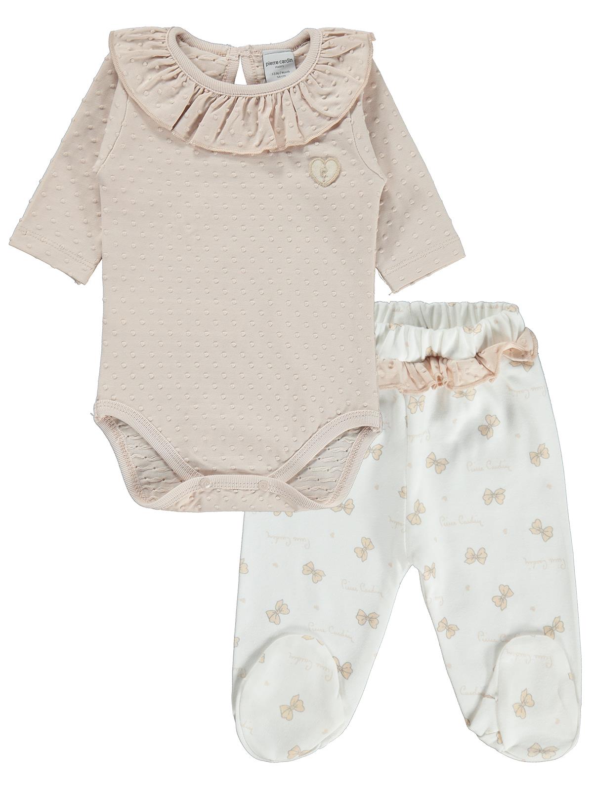 Pierre Cardin 1-9 Ay Pijama Takımı - Pudra
