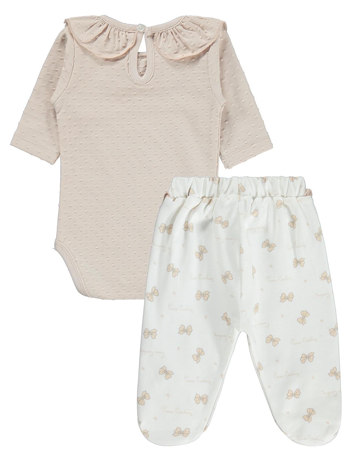 Pierre Cardin 1-9 Ay Pijama Takımı - Pudra