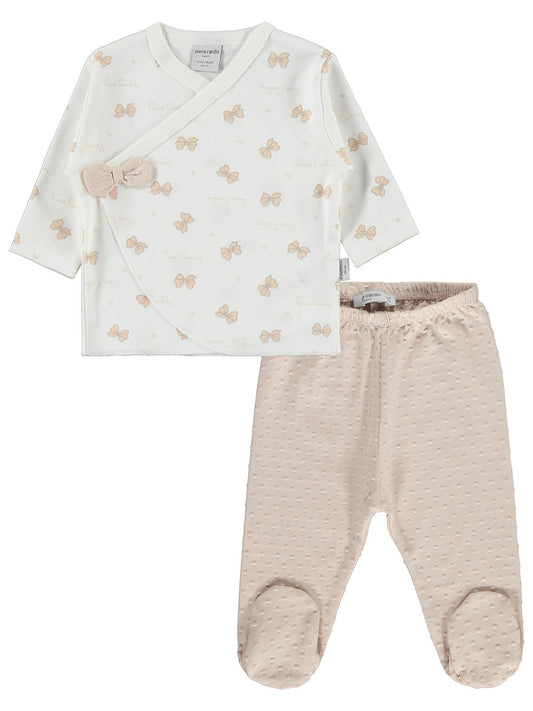Pierre Cardin  Zıbın Setleri - Ekru