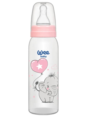 Wee Baby Klasik PP Biberon 250 ml  - Pembe