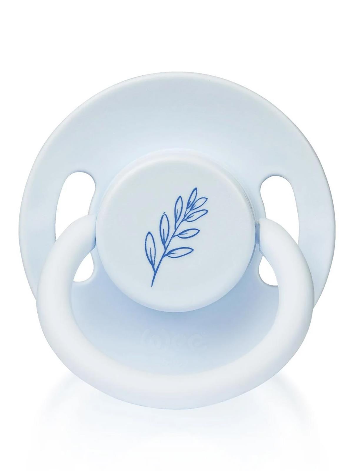 Wee Baby Pure Yuvarlak Kauçuk Emzik No : 3 - Mavi