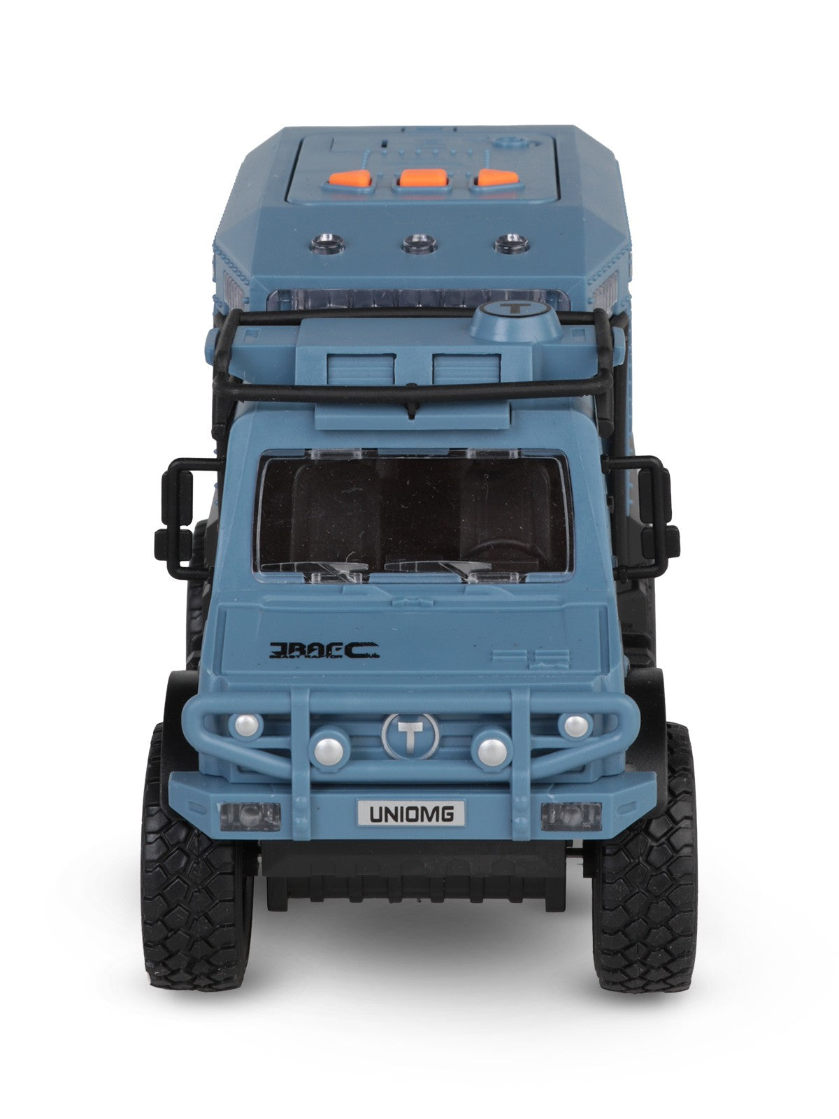 Vardem Kutulu Sürtmeli Işıklı Müzikli Off-Road Lüks Araba - Mavi