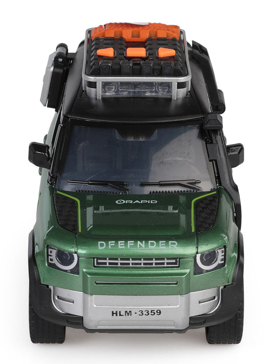 Vardem Kutulu Sürtmeli Işıklı Müzikli Off-Road Lüks Araba - Yeşil