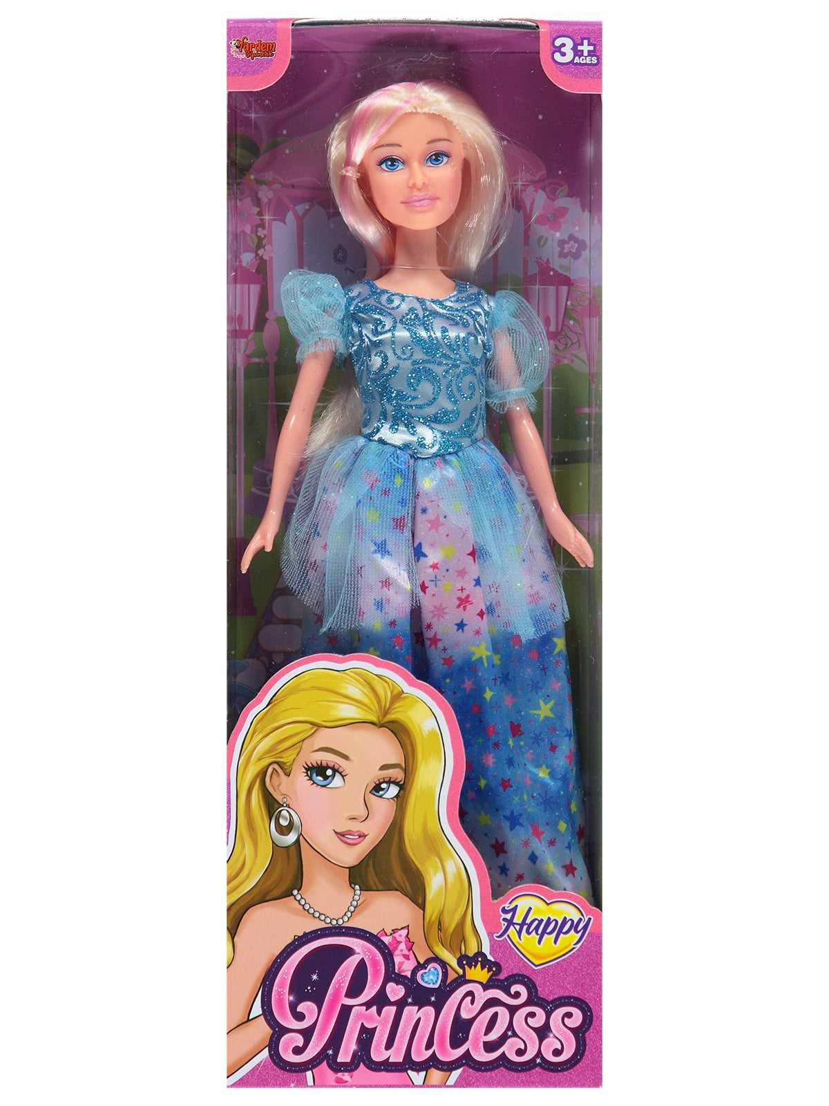 Vardem Kutulu 29Cm Manken Bebek - Mavi