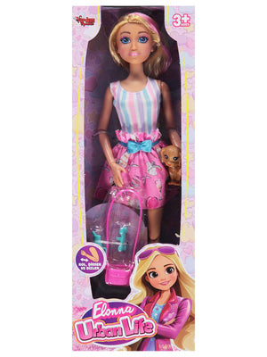 Vardem Kutulu 29 Cm 4 Asorti Aksesuarlı Bebek - Mavi