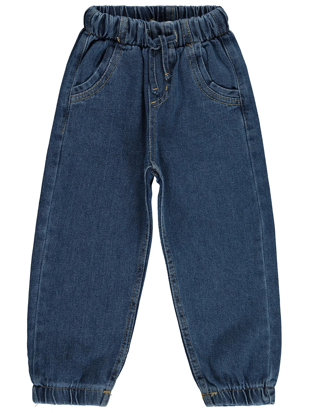 Civil Girls Jogger 2-5 Yaş Pantolon Kot - Mavi