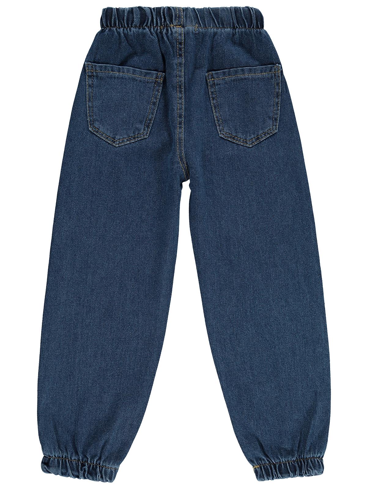Civil Girls Jogger 6-9 Yaş Pantolon Kot - Mavi