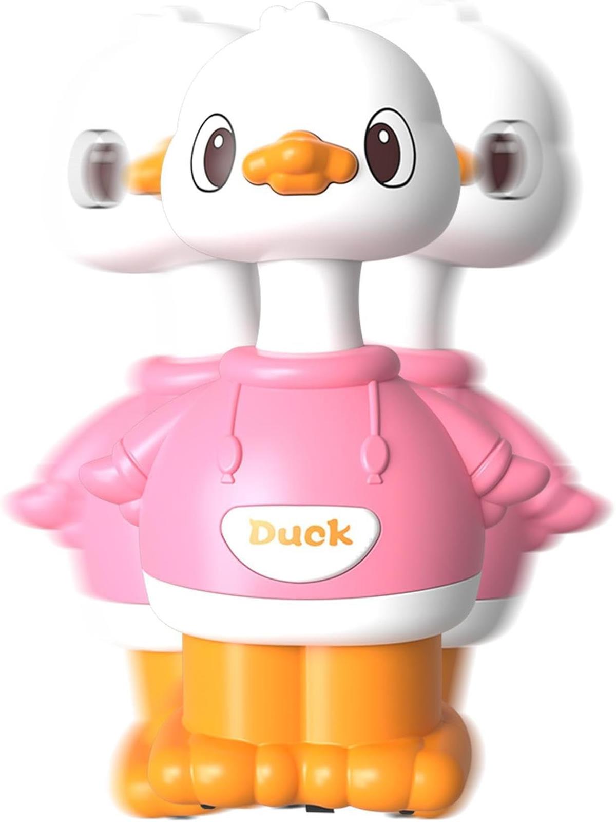 Canem Oyuncak Küçük Displayde Bas Bırak Ördek - Pembe