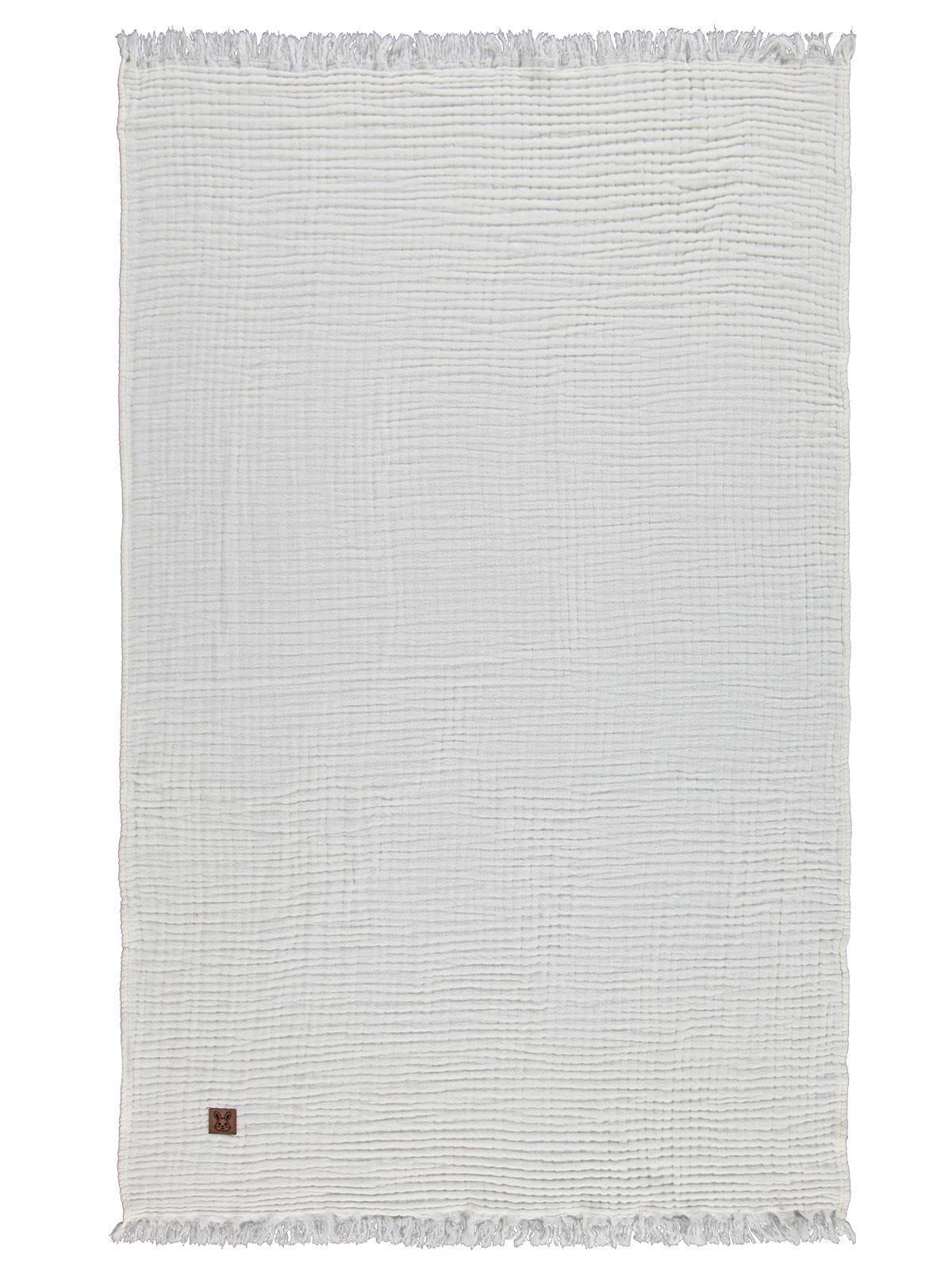 Civil Baby Tavşan Etiketli 4 Kat 80x110 Cm Battaniye - Ekru