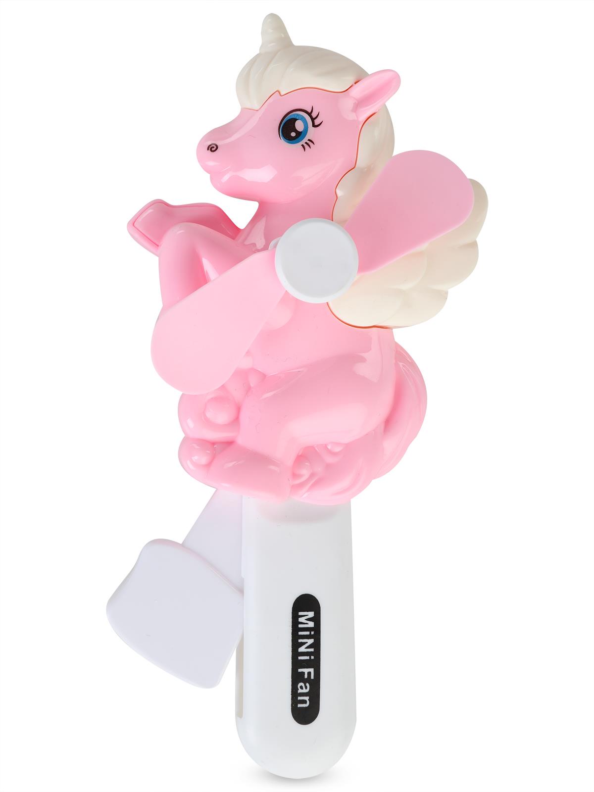 Can Oyuncak Atlı Fan  - Pembe