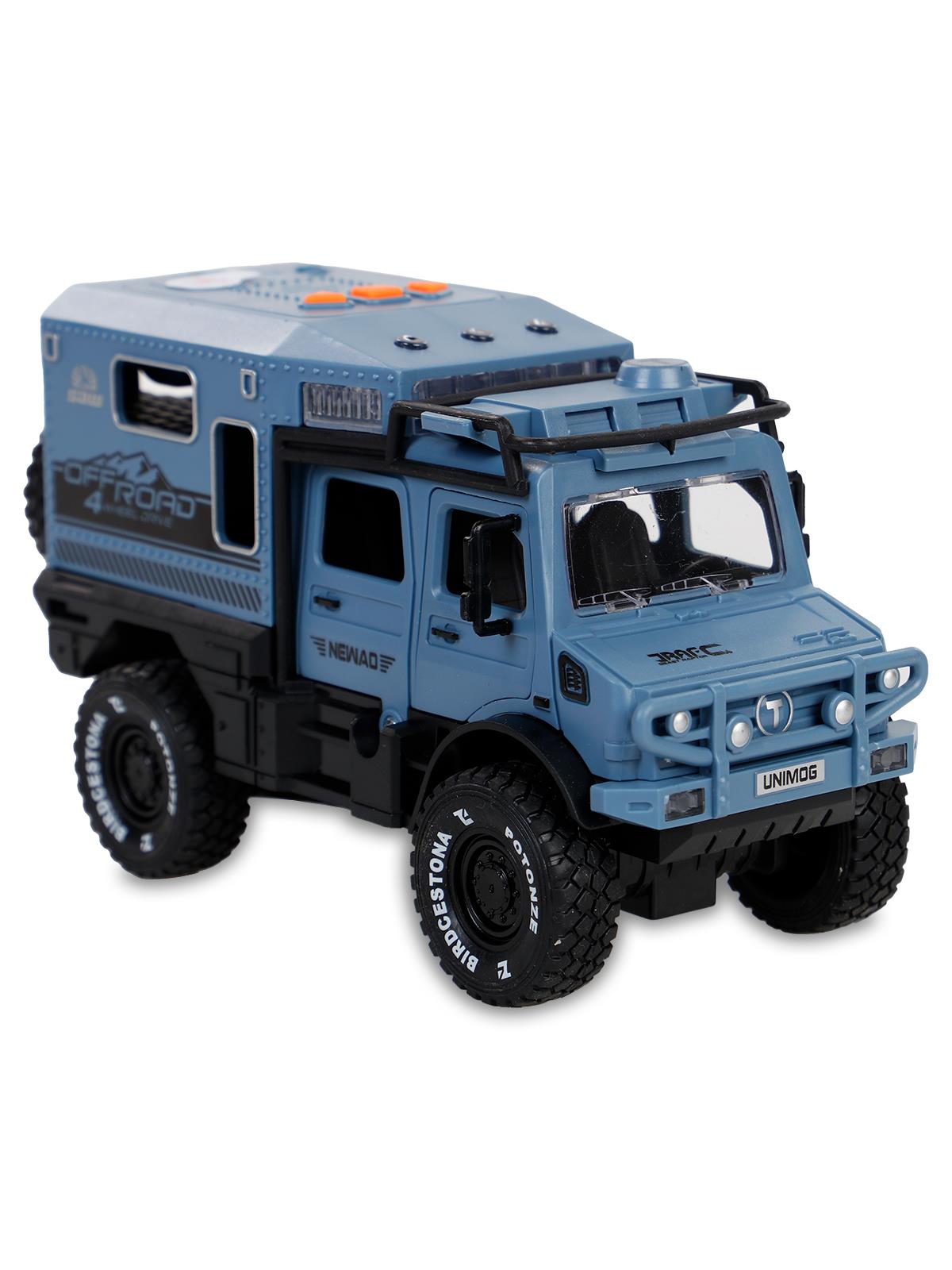 Vardem Sürtmeli Işıklı Müzikli Lüks Off-Road Karavan - Mavi