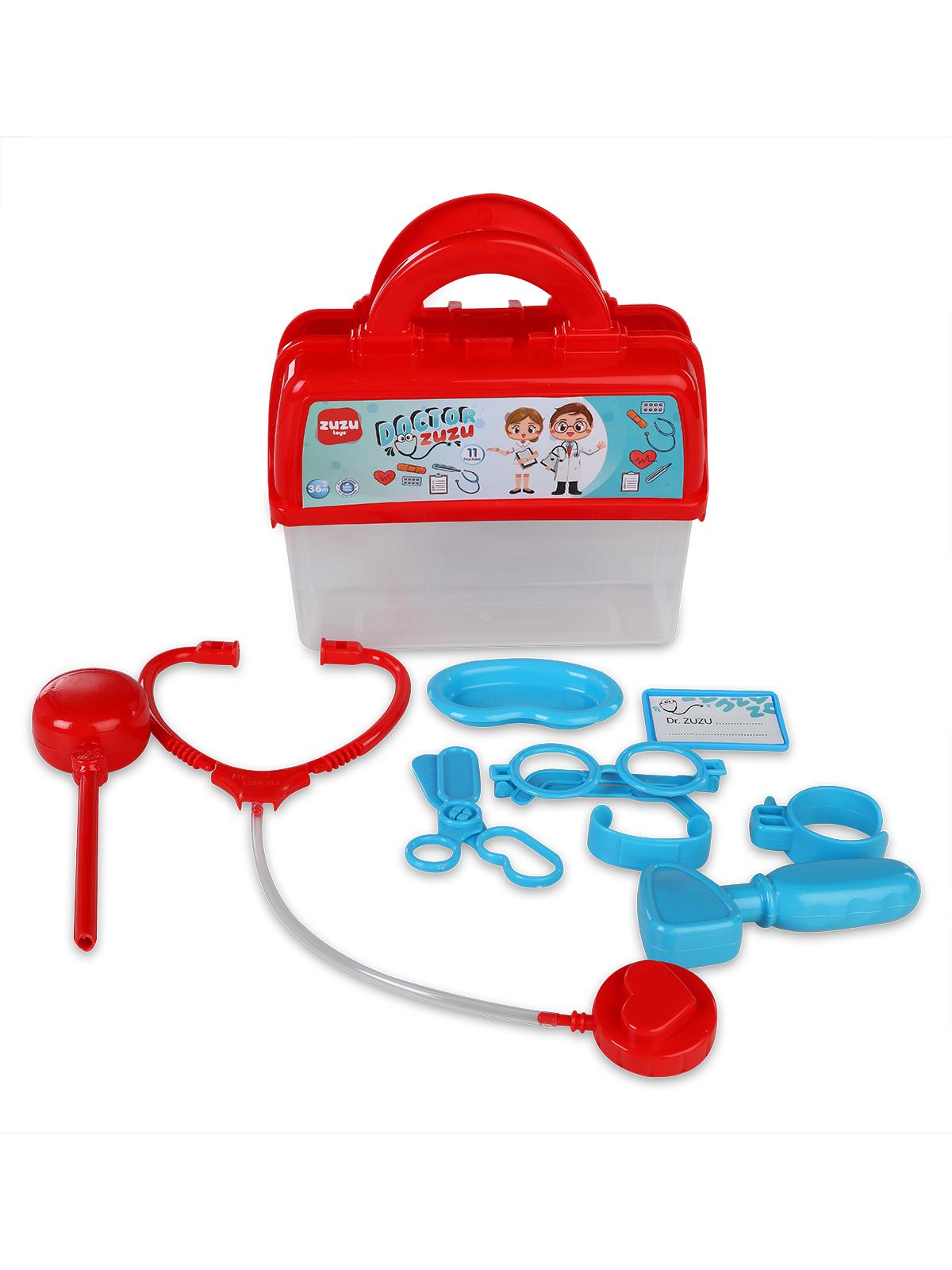 Zuzu Toys Cantalı Doktor Setı - Kırmızı