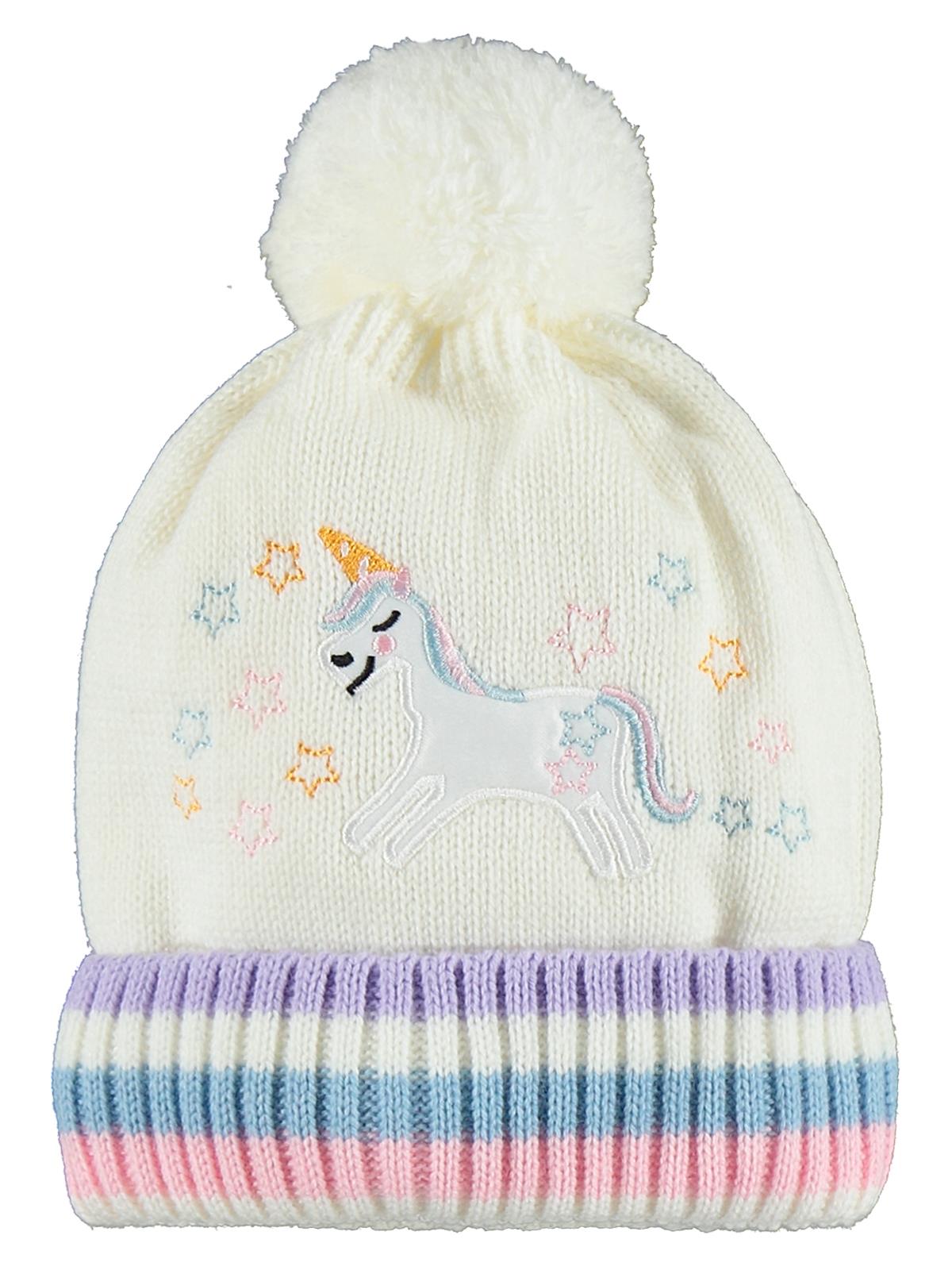 Civil Baby 6-18 Ay Atkı Bere Eldiven Set - Ekru