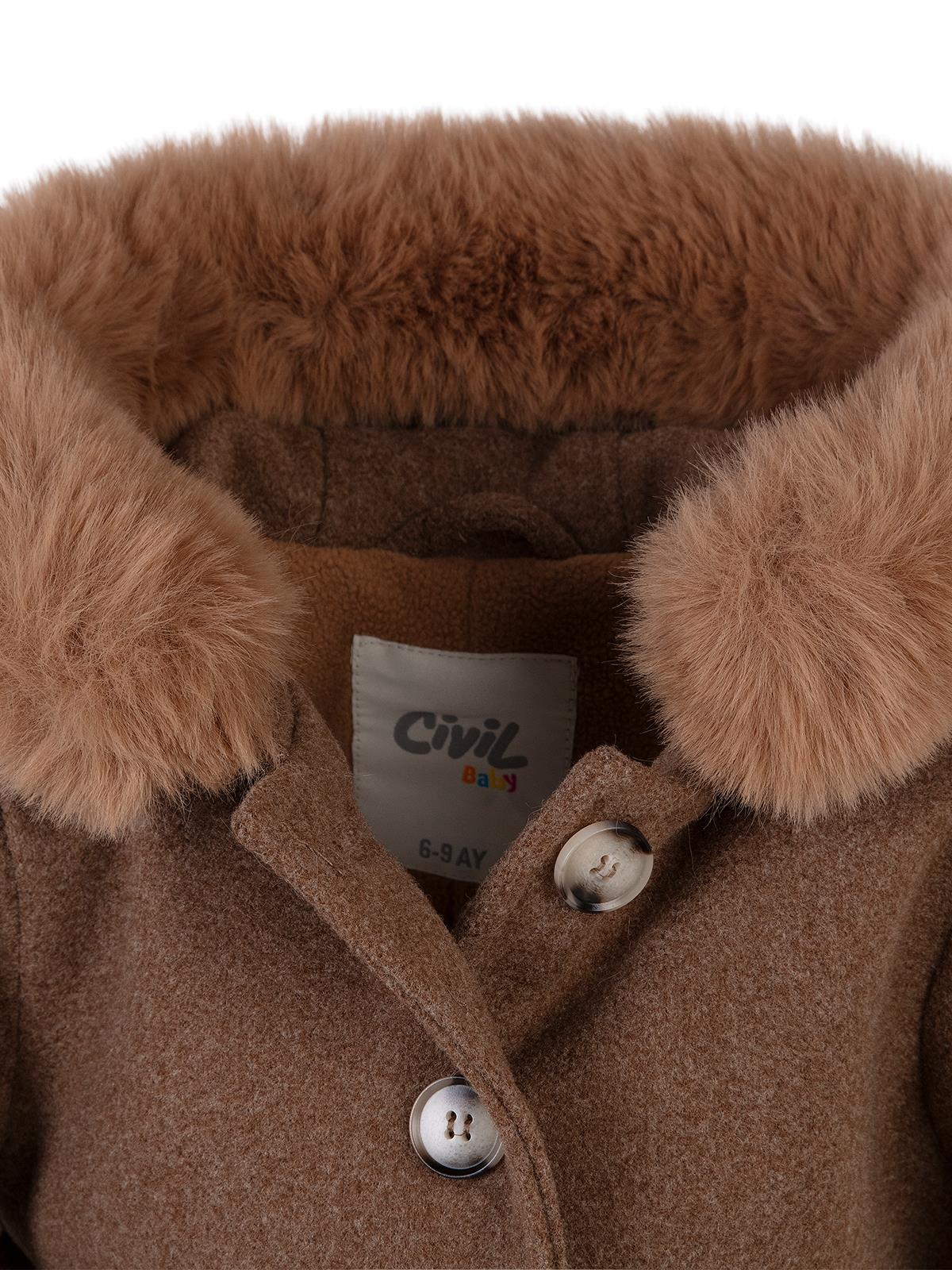 Civil Baby Cepli Düz 6-18 Ay Mont - Kahverengi
