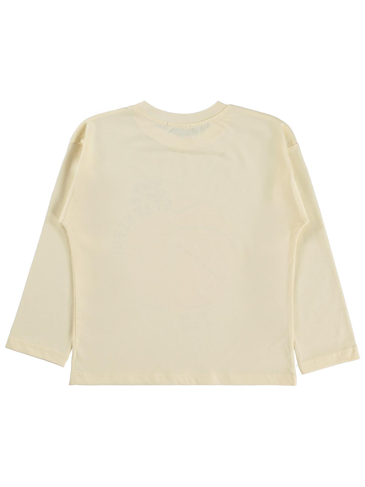 Civil Boys Stay Top Baskılı 6-9 Yaş Sweatshirt Km - Ekru