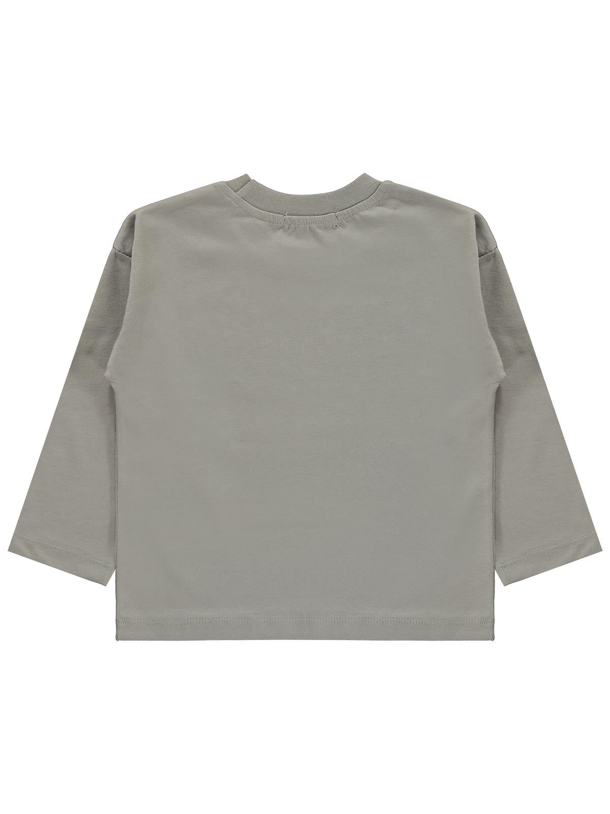 Civil Boys Dınosaur Baskılı 2-5 Yaş Sweatshirt  - Hardal