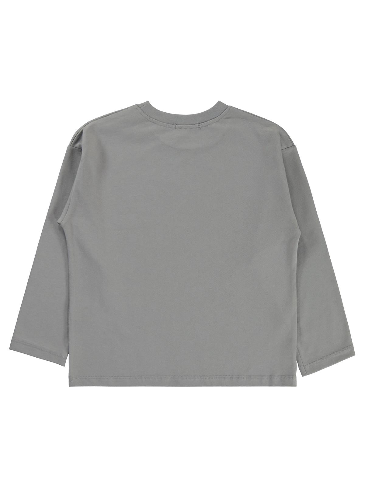 Civil Boys Adventure Baskılı 6-9 Yaş Sweatshirt  - Gri