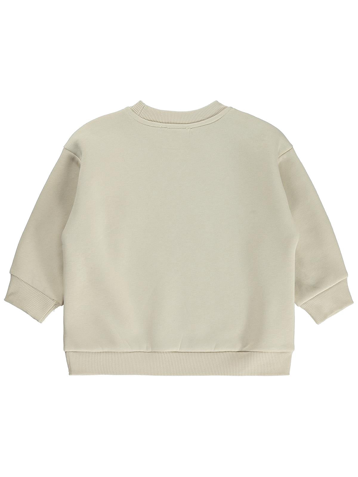 Civil Boys Real Energy Baskılı 2-5 Yaş Sweatshirt  - Bej