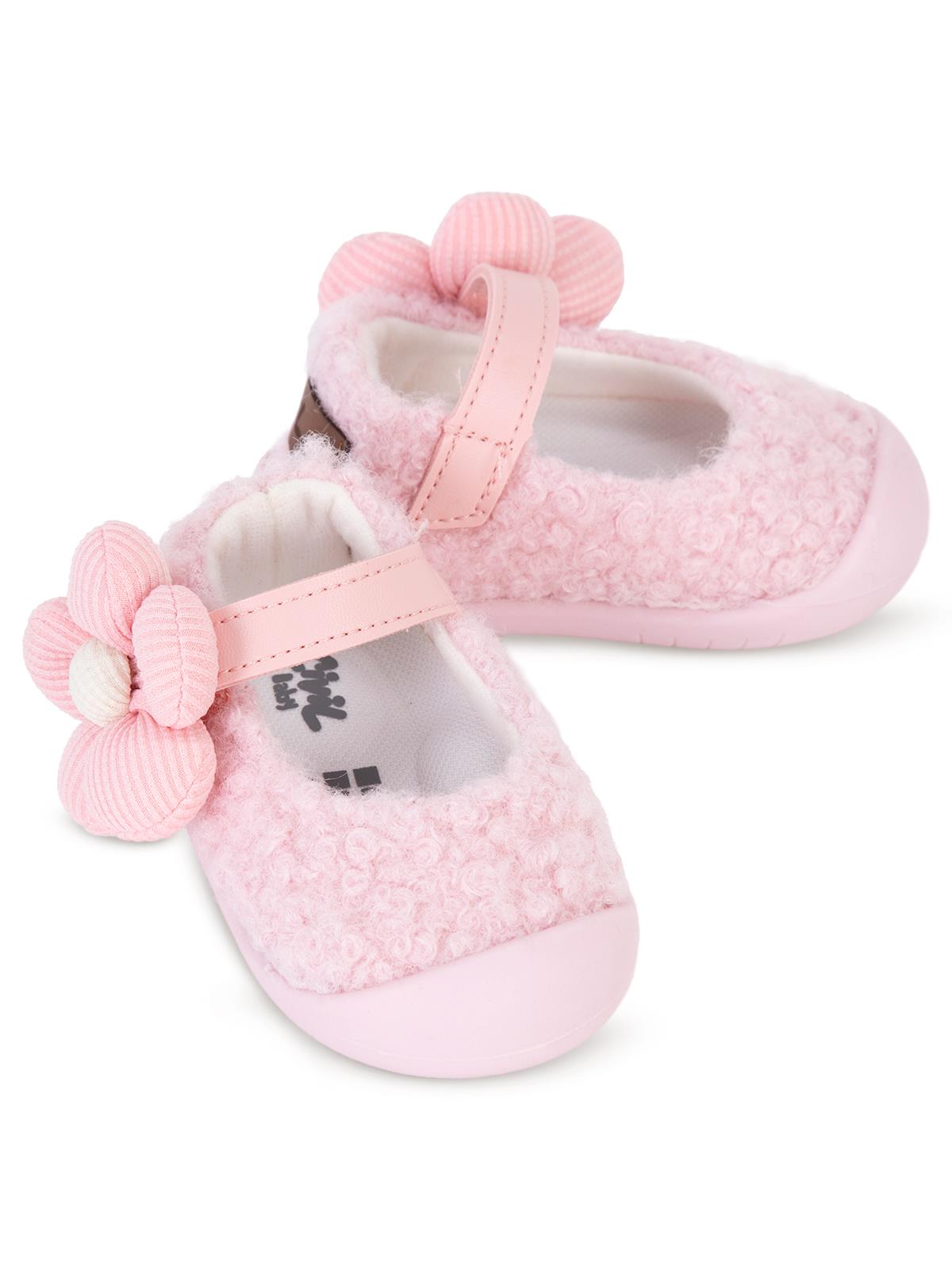 Civil Baby Çiçek Aksesuarlı 18-21 Numara İlkadım - Pembe