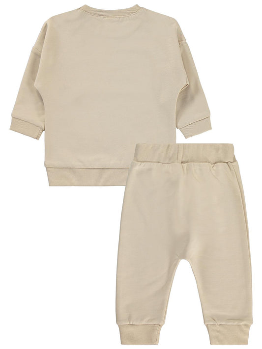 Civil Baby Basic 6-18 Ay Takım - Bej