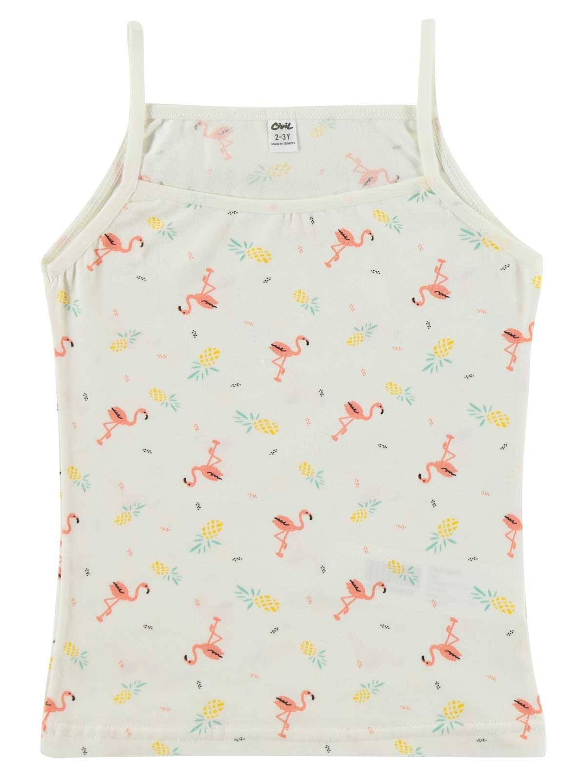 Civil Girls Flamingo 2-12 Yaş Kız Çocuk 2'li Atlet
