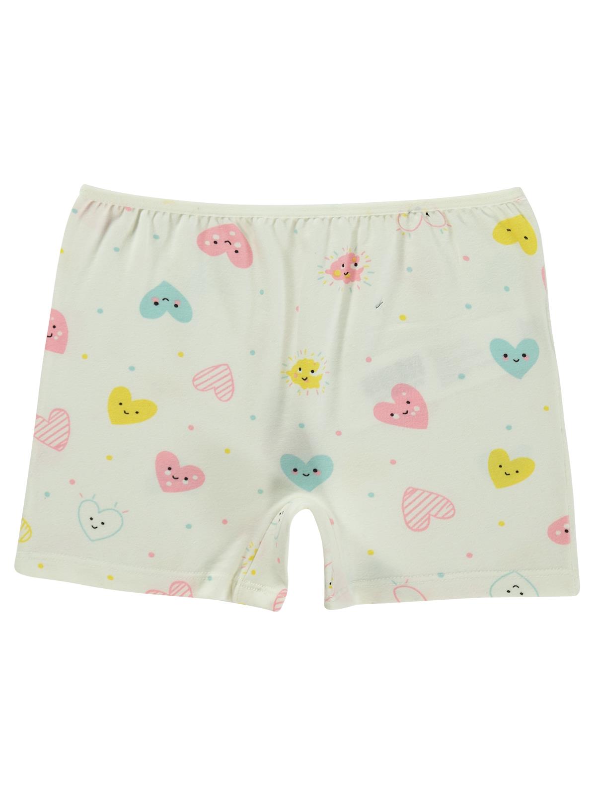 Civil Girls Kalp 2-12 Yaş Kız Çocuk 2'li Boxer