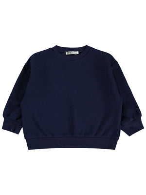 Civil Boys Petek Kumaşlı 2-5 Yaş Sweatshirt - Lacivert