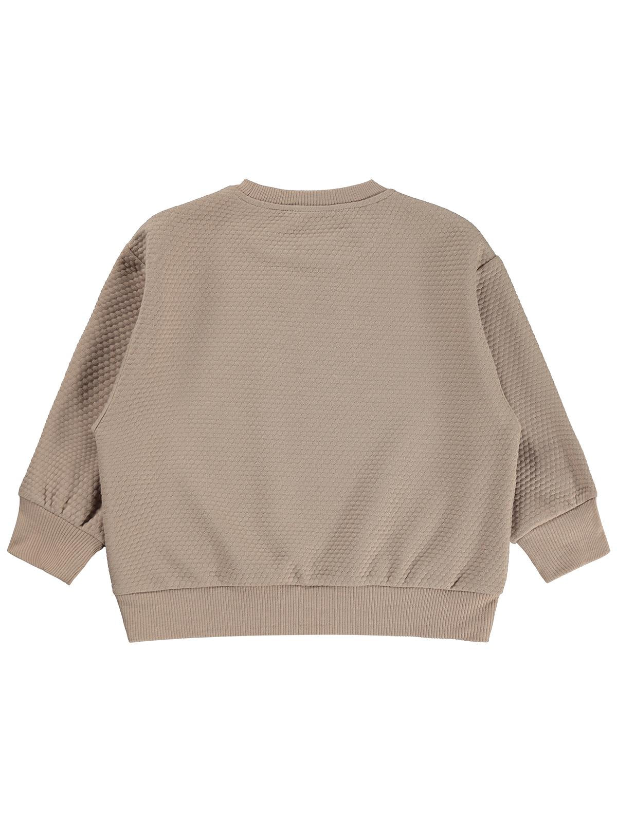 Civil Boys Petek Kumaşlı 10-13 Yaş Sweatshirt - Bej