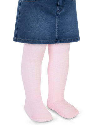 Civil Baby Lacoste Basic 6- Bebek Kız Külotlu Çorap - Pembe