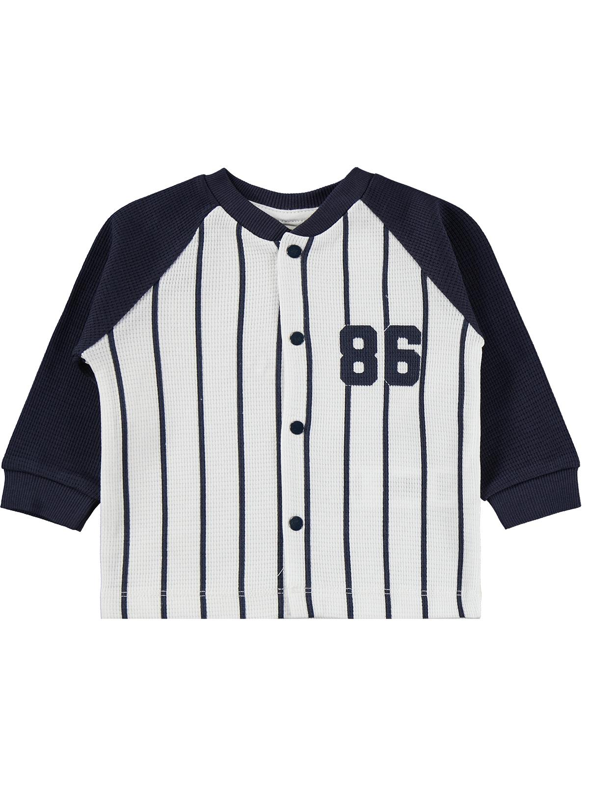 Civil Baby 86 Baskılı 6-18 Ay Pijama Takımı - Lacivert