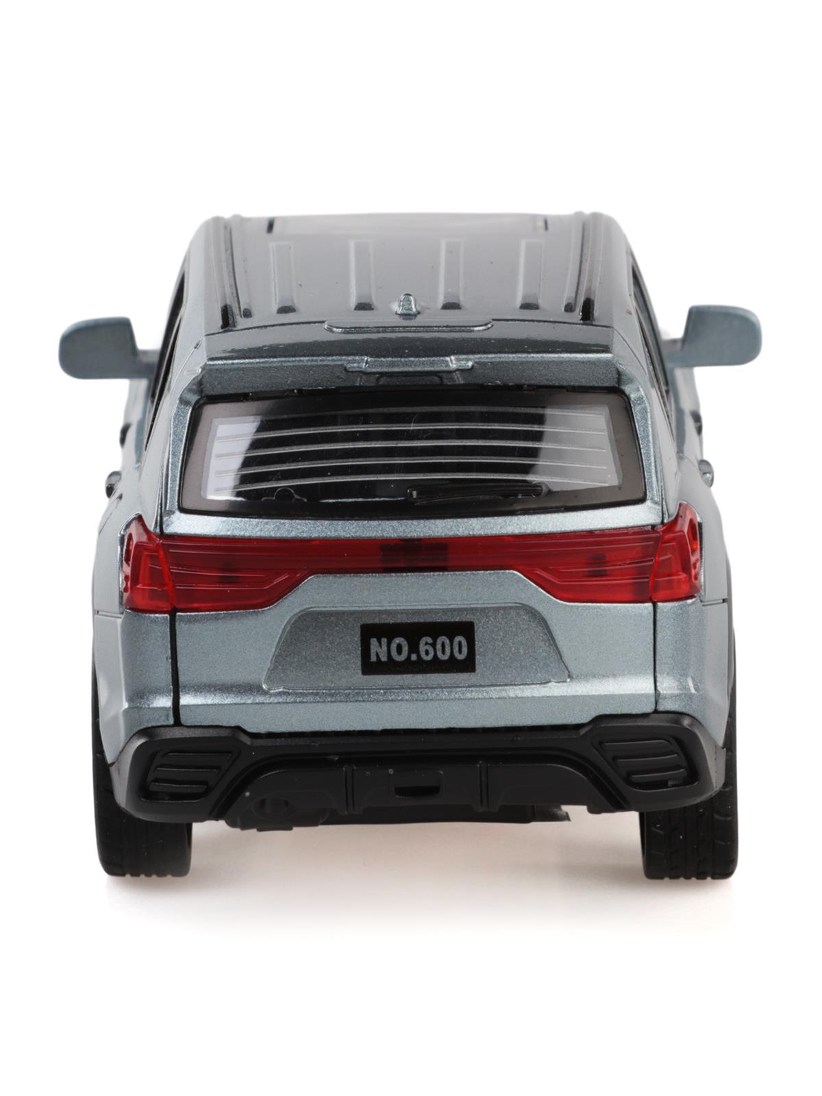 Vardem Kut.çek bırak 1:32 Işıklı Ve Sesli Metal Jeep - Gri