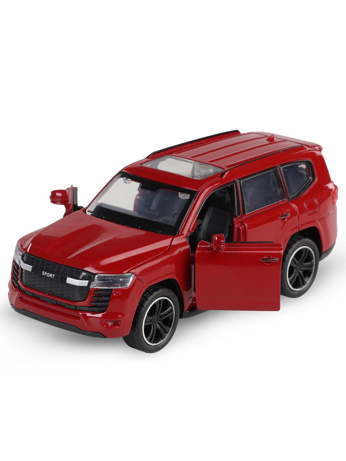Vardem Kut.çek bırak 1:32 Işıklı Ve Sesli Metal Jeep - Bordo