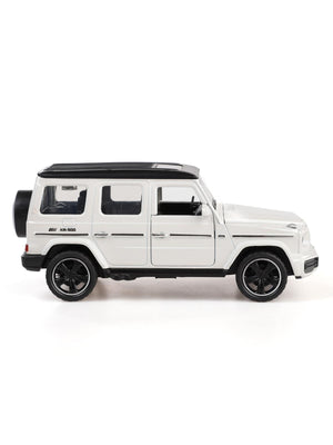 Vardem Kut.çek bırak 1:32 Işıklı Ve Sesli Metal Jeep - Beyaz