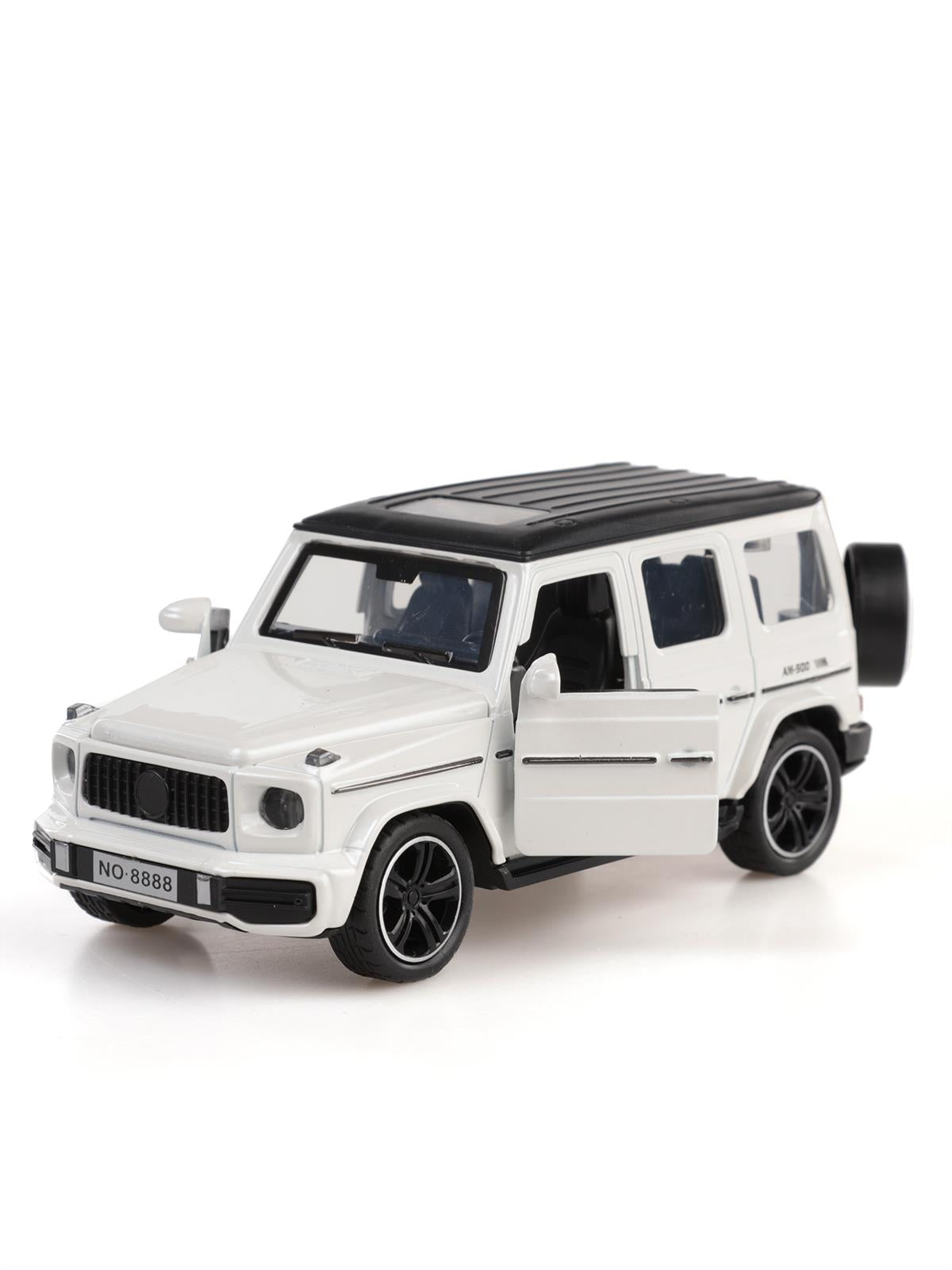 Vardem Kut.çek bırak 1:32 Işıklı Ve Sesli Metal Jeep - Beyaz