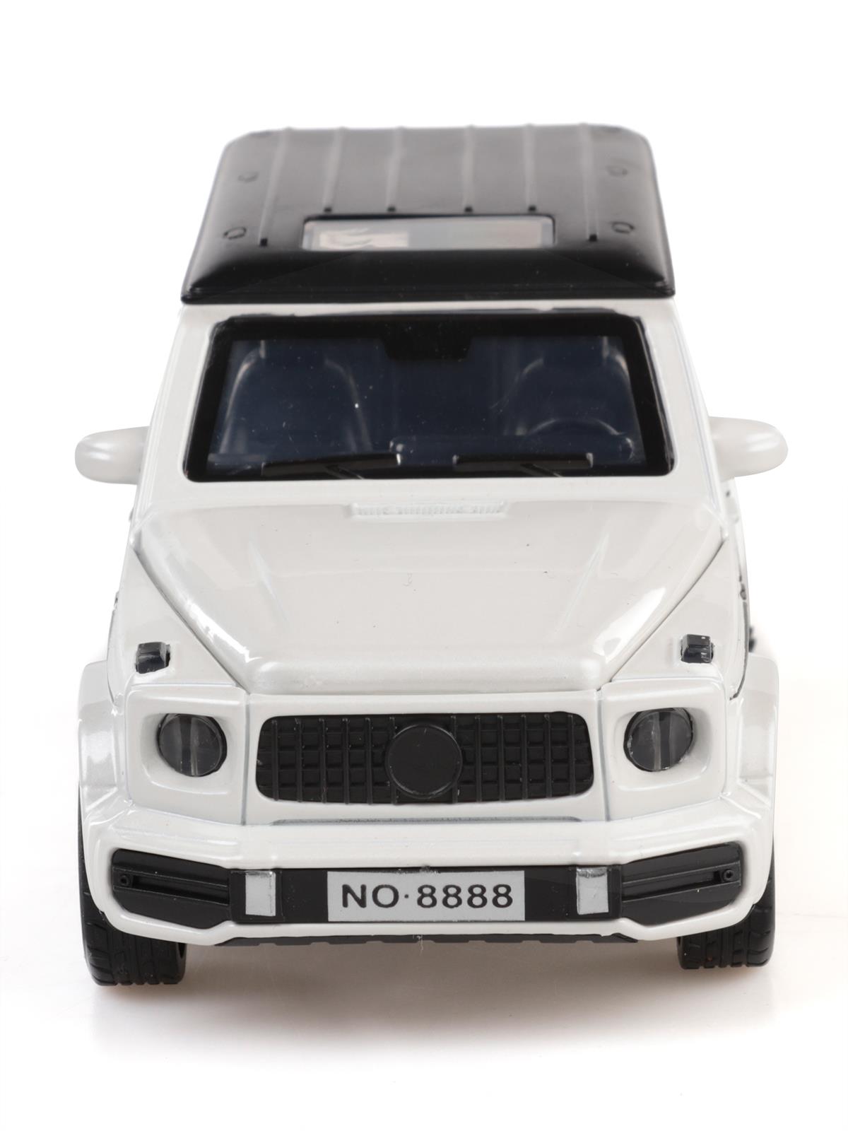Vardem Kut.çek bırak 1:32 Işıklı Ve Sesli Metal Jeep - Beyaz