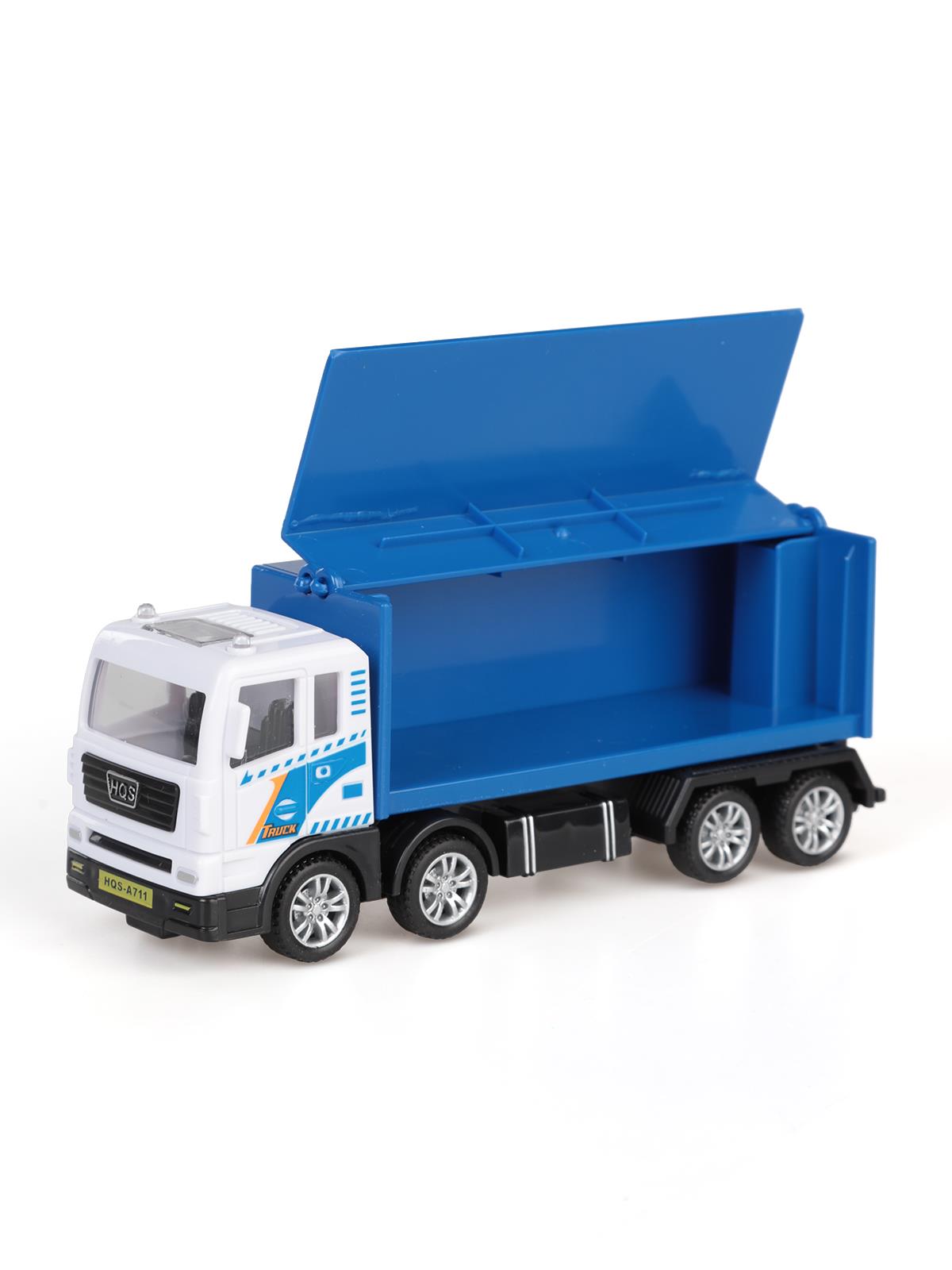 Vardem Surtmelı Metal 1:50  Kapalı Kasa Kamyon - Mavi