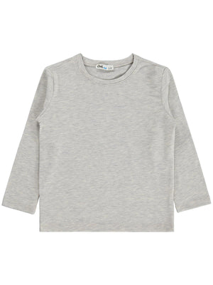 Civil Boys Basic 2-5 Yaş Sweatshirt - Gri