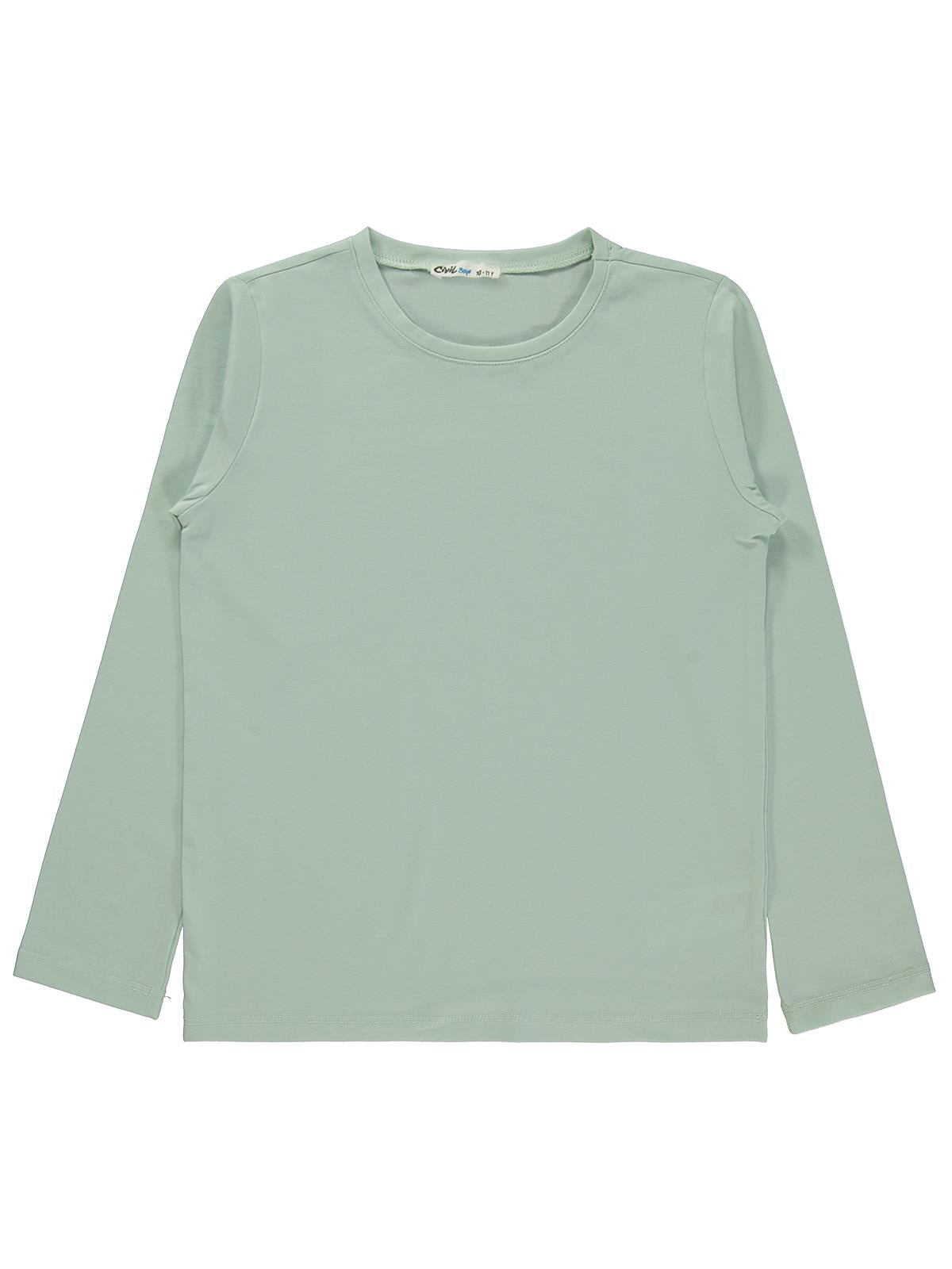 Civil Boys Basic 10-13 Yaş Sweatshirt - Yeşil