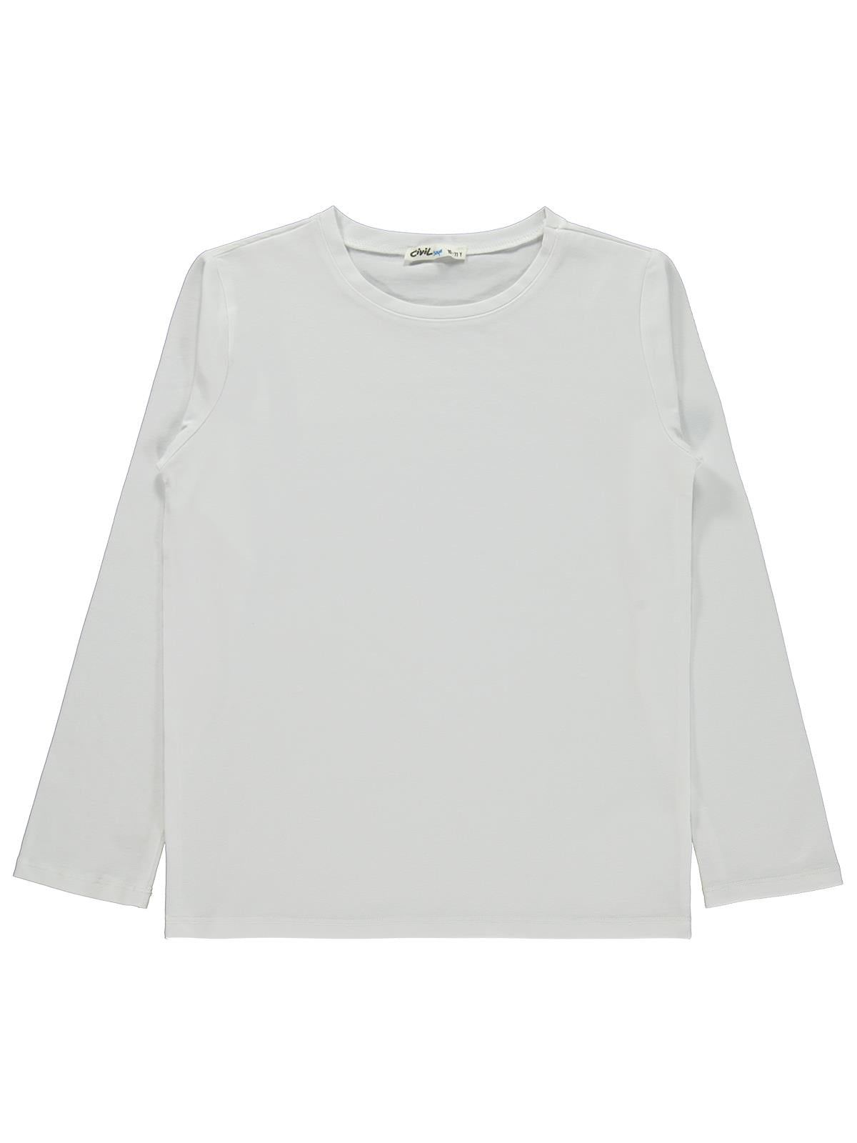 Civil Boys Basic 10-13 Yaş Sweatshirt - Beyaz