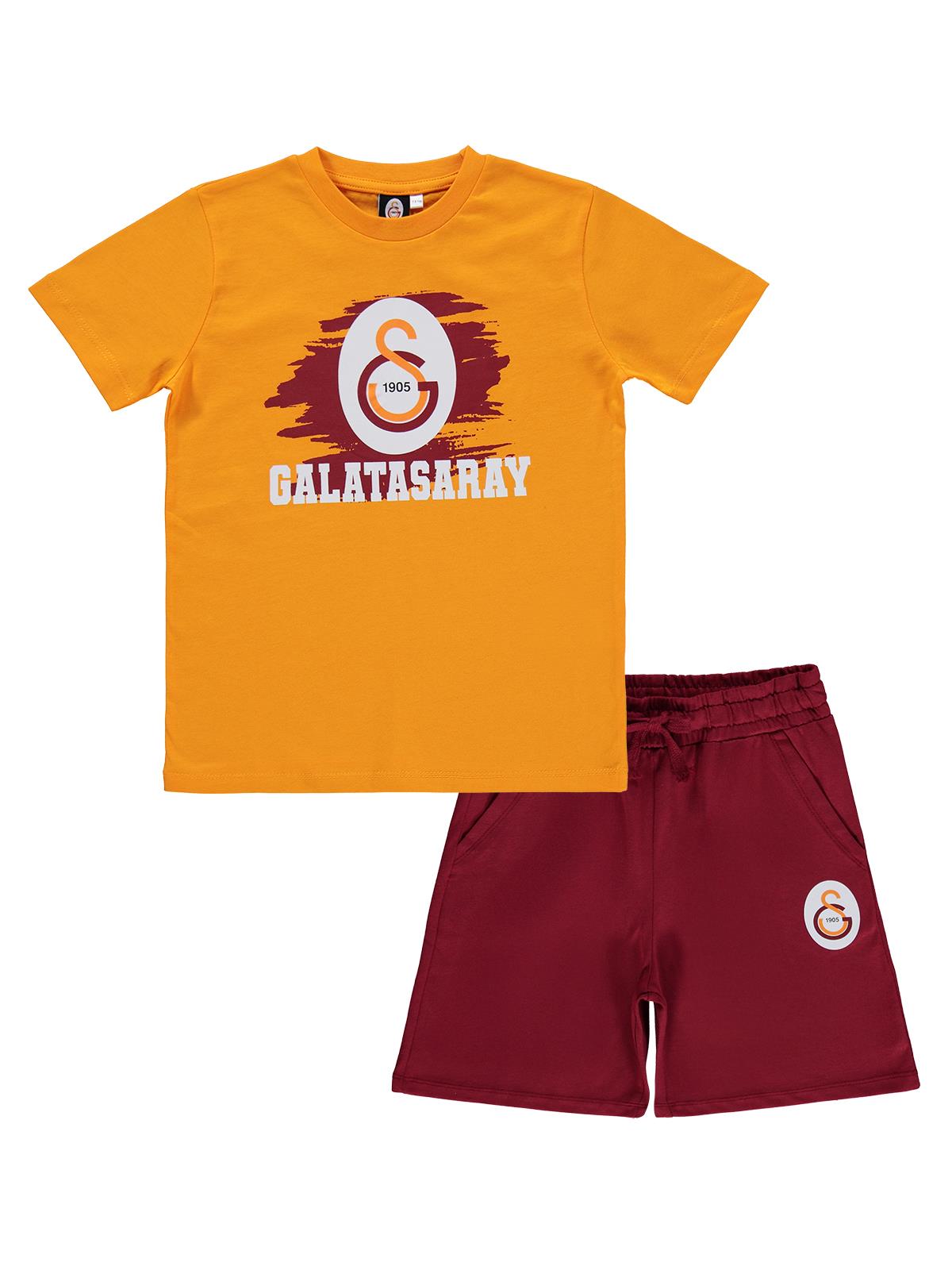 Civil Boys Galatasaray GS Arma Baskılı 3-13 Yaş Takım - Sarı