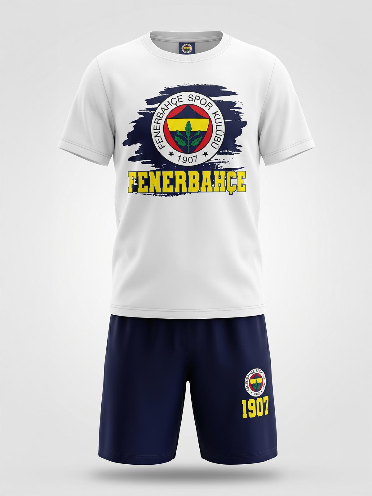 Civil Boys Fenerbahçe FB Arma Baskılı 3-13 Yaş Takım - Beyaz