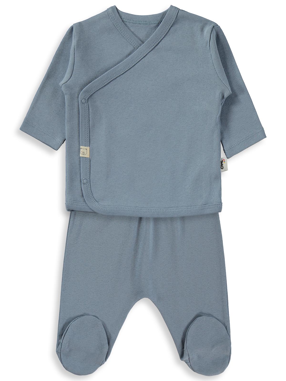 Civil Baby 3'Lü Basic  Zıbın Takımları - Gri